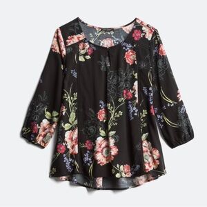 Blu Pepper Eallison Crochet Detail Top – XS ✨